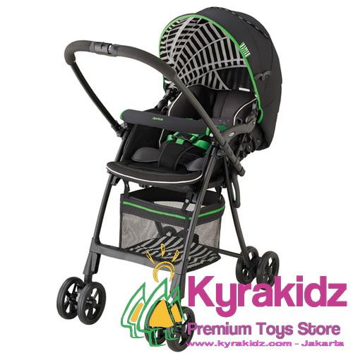 aprica stroller green