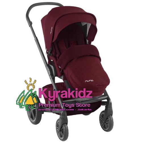 nuna stroller berry